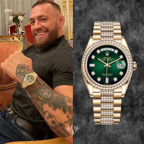 conor mcgregor rolex.